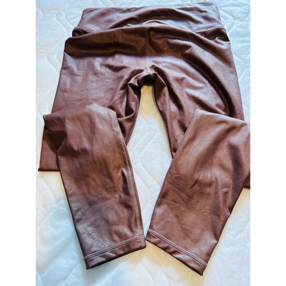 Women's Athletica shimmery pink‎ leggings size small - Picture 3 of 3